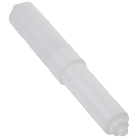 DANCO Spring-Loaded Toilet Tissue Holder Rod, White, 1-Set (88648), +