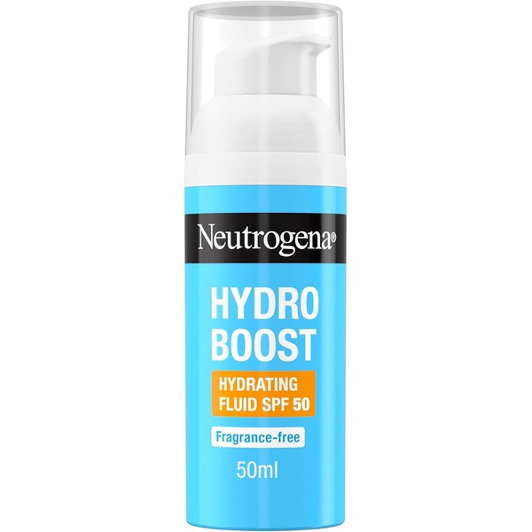 Neutrogena Hydro Boost Hydrating Face Fluid SPF 50, with Hyaluronic