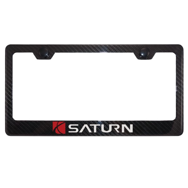 MVP Carbon Fiber License Plate Frame for Saturn