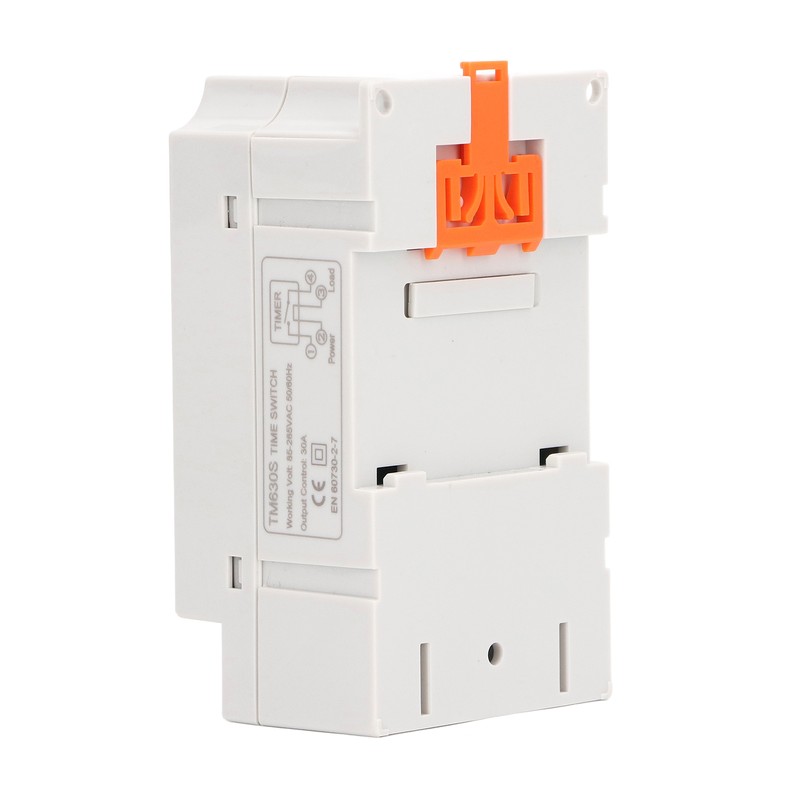 Second Setting Digital Timer Switch ABS 7 Day Programmable Memory