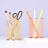 Pen Holder, Tubular Shape Makeup Brush Stand, Metal, Pen Stand,