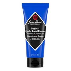 Jack Black - Deep Dive Glycolic Facial Cleanser, 3 Fl Oz – Clay-Based Cleanser, PureScience Formula, Facial Cleanser and Mask, Recommended for Normal, Dry, or Oily Skin, Glycolic Acid
