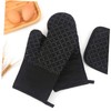 LABRIMP Cooking Apron Suit Heat Resistant Mitts Pot Holders Set