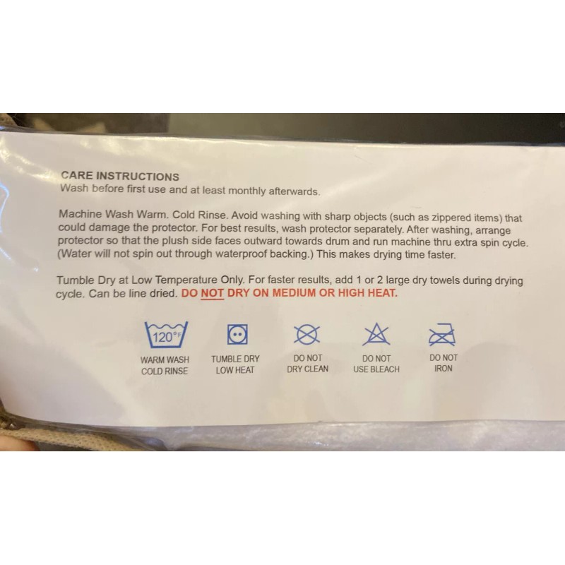 UltraBlock Waterproof Premium Queen Mattress Protector Soft & Comfortable Stretchable