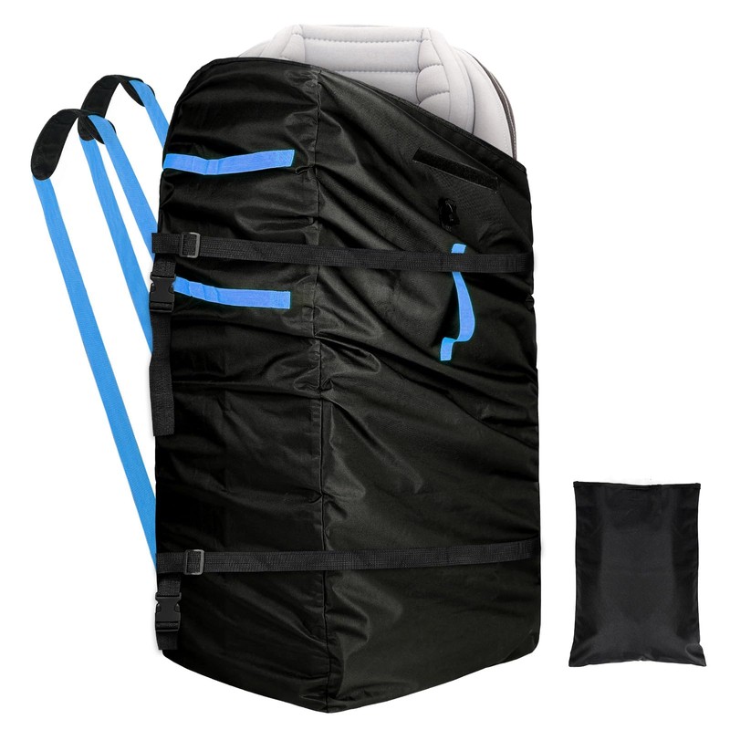 LIHAO Transport bag for pram aeroplan, black, Functional