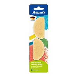Pelikan 700986 Painting Sponges, Pack of 2, Natural
