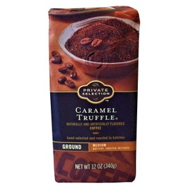 Private Selection Ground Coffee Various Flavors and Sizes (Caramel Truffle, 12 oz