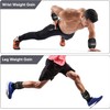 APEXUP 10lbs/Pair Adjustable Ankle Weights for Women and Men, Modularized