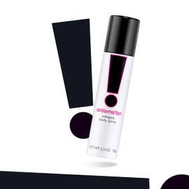 Exclamation Cologne Spray, Vegan Formula, Body Spray, Floral Scent, Spicy Kick, 2.5 Fl Oz (Pack of 1)