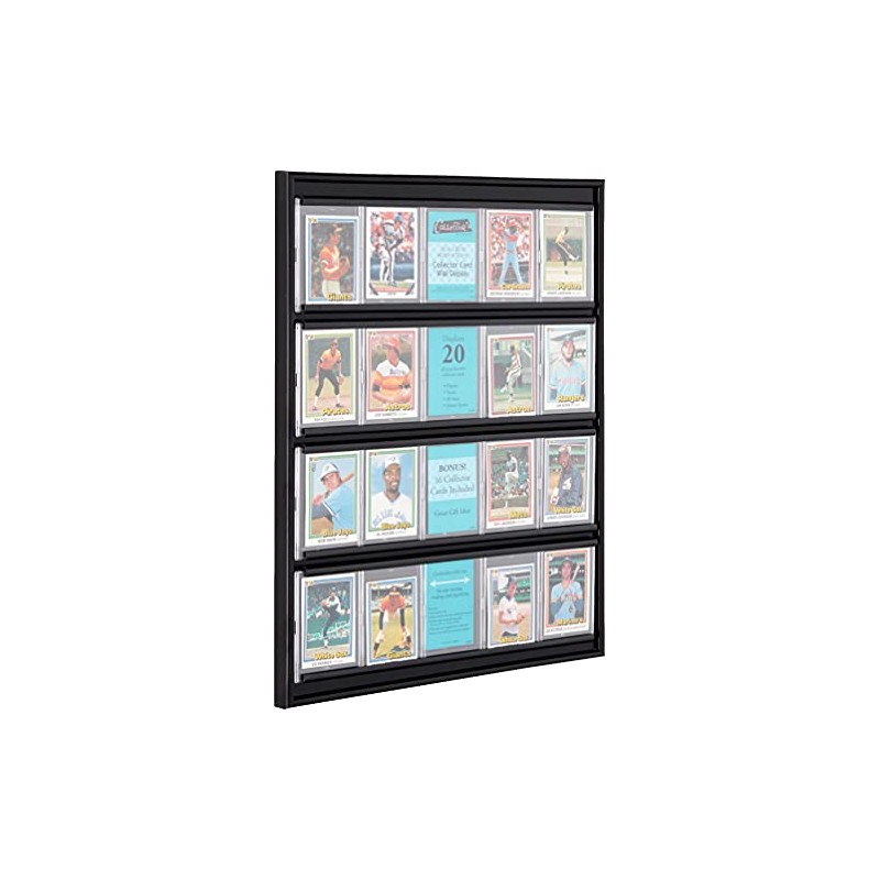 MCS 16x20 Inch Collector Card Wall Display, Holds 20 Sports