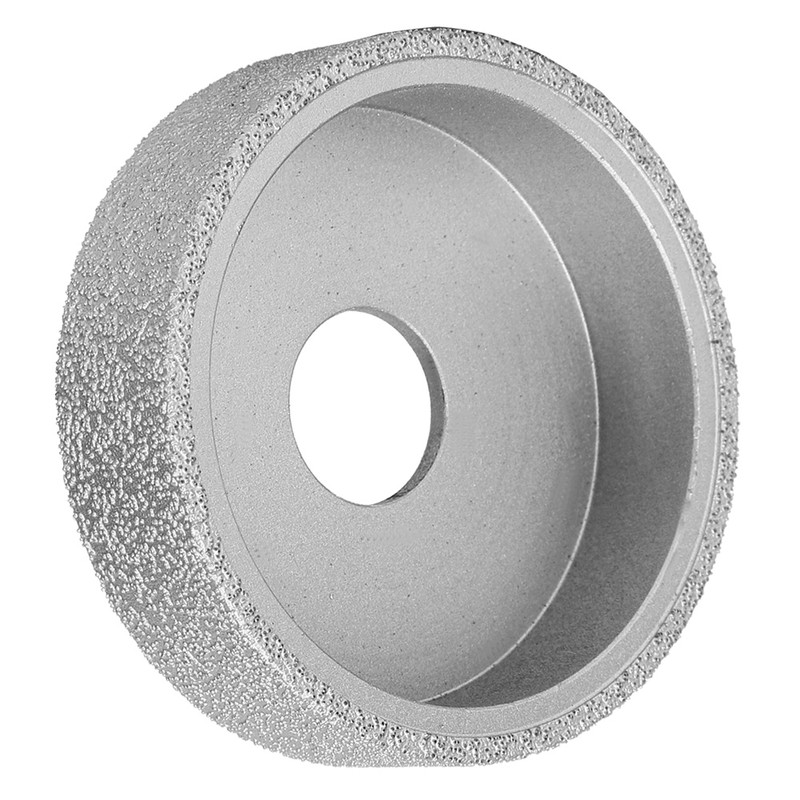 7.3cm Brazed Diamond Edge Grinding Wheel Flat Grinding Wheel for