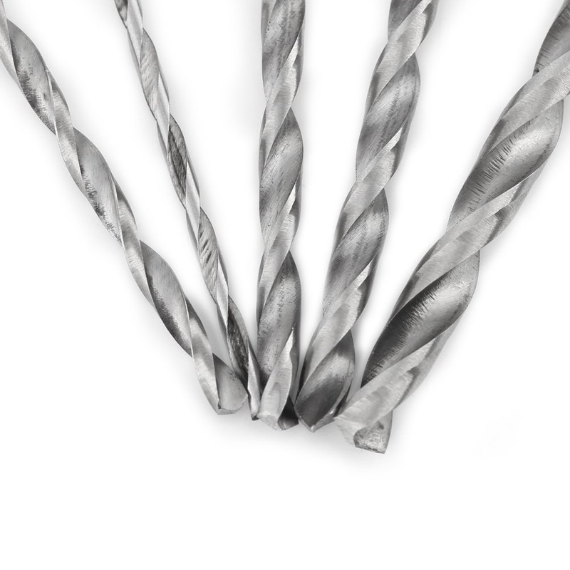 Xinrub Extra Long High-Speed Steel Straight Shank Twist Drill Bit