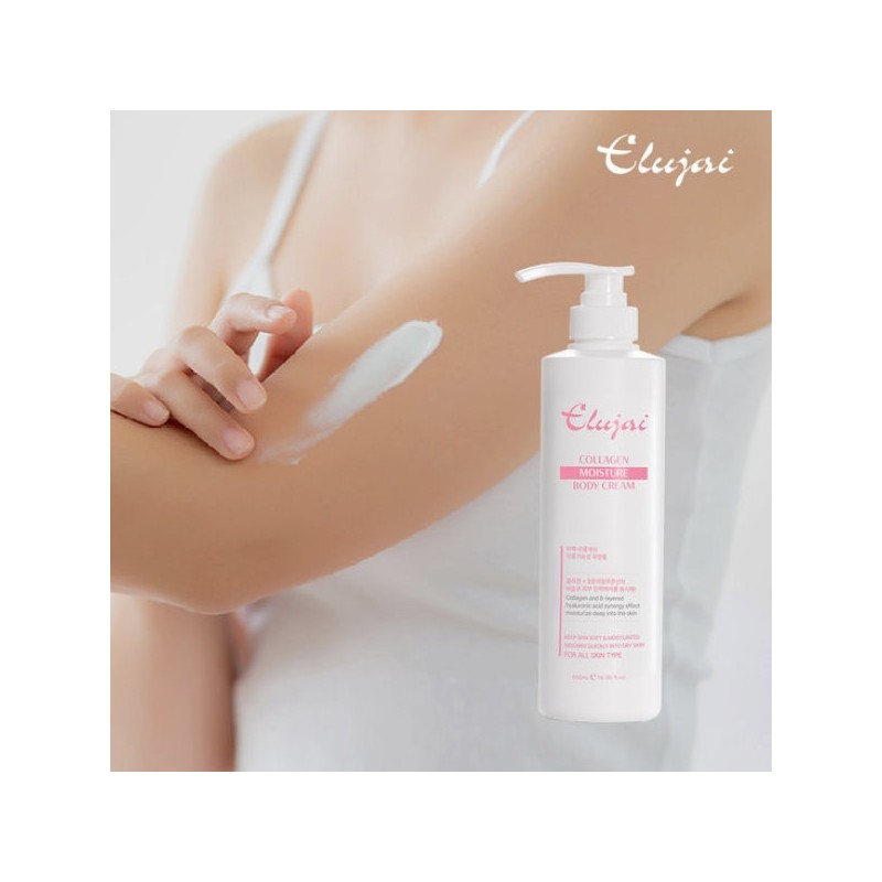 Eluzai Collagen Moisture Body Cream 500ml / 엘루자이 콜라겐 모이스춰