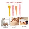 OHPHCALL Resin Beeswax Facial Massager Neck Scalp Scraper Care Tool