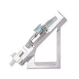 SOPOGER Archery Arrow Fletching Jig Metal Straight Arrow Vanes Jig Kit Fletcher Jig Tool with Magnetic Fletching Clamp for Arrows DIY (Silver)