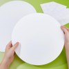 SUPERFINDINGS 8Pcs Wall Hole Cover Sheets with 60Pcs Plastic Stickers
