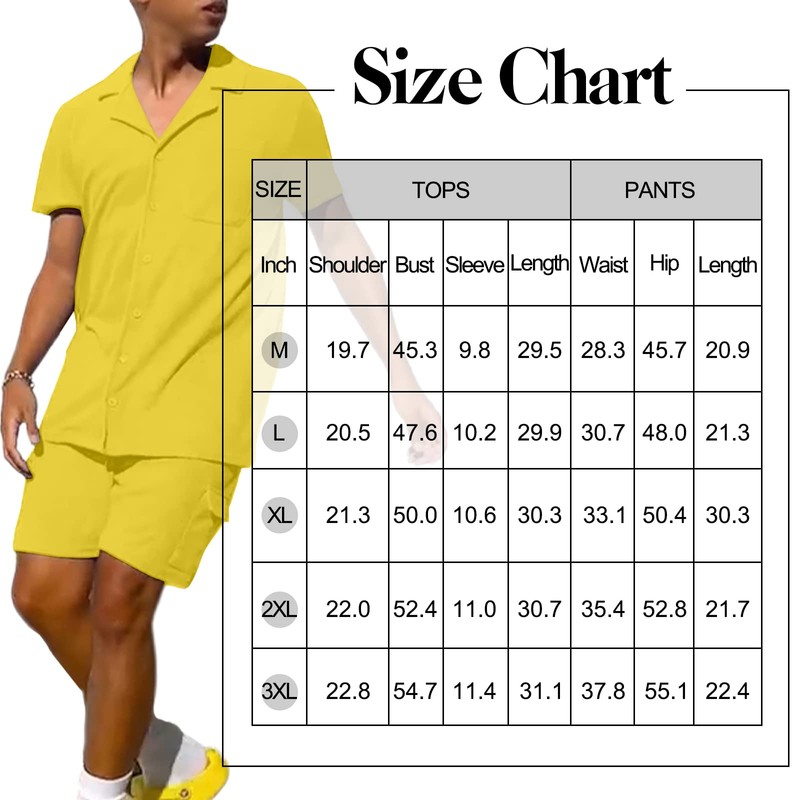 Fastkoala Mens Short Sets Tracksuits Suits Sweatsuits Full Open Button