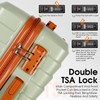UUH Expandable Luggage set with TSA Locks, suitcase for travel,