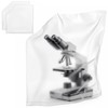 Wonderjune 2 Pack Thick Plastic Microscope Dust Cover, Full Sealed