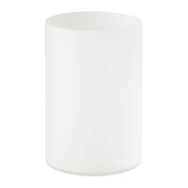 TODOLUZ Cylinder Opal White Glass for Kitchen Island Lighting Chandelier