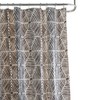 Bath Bliss 70" x 72" PEVA Shower Curtain, 12 Rust