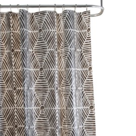 Bath Bliss 70" x 72" PEVA Shower Curtain, 12 Rust Proof Metal Grommets, 100% Waterproof, Odorless, for Bathroom