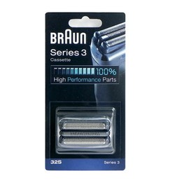 Braun Replacement Foil & Cutter Cassette - 32S, Series 3 - Silver