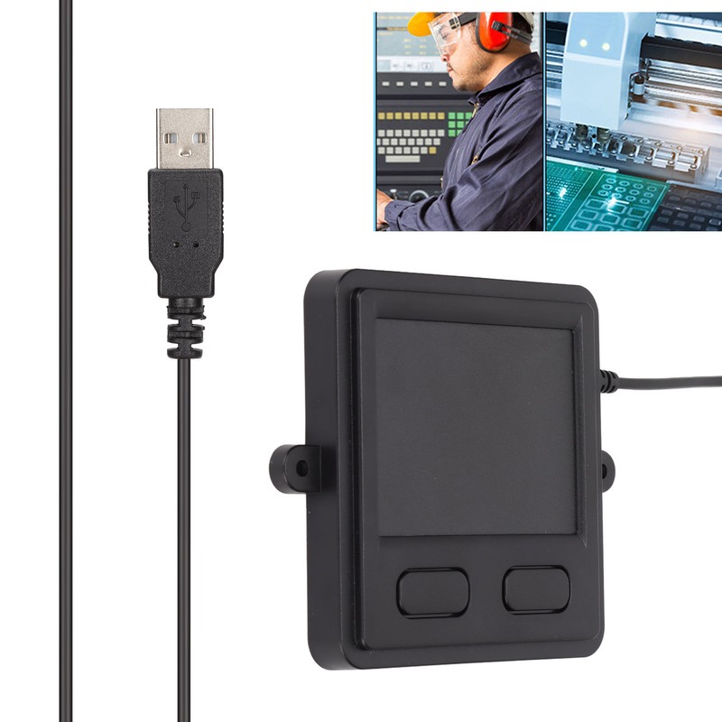 Trackpad USB Wired Embedded Compact Size 2 Buttons Portable Practical