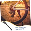 Kisangel Bike Kickstand for Mountain Support Stand Easy to Install