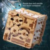 iDventure Cluebox Cambridge Labyrinth | Wooden Escape Room Puzzle Box