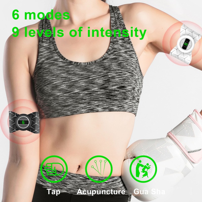 Mini EMS Massager Pain Fatigue Relieve Shoulder Waist Back Electric