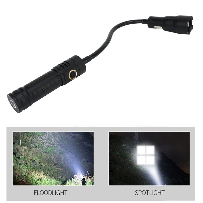 LED Work Light 1000LM Magnetic Flexible LED Flashlight with COB