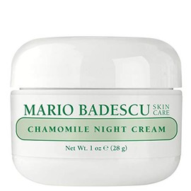 Mario Badescu Crema de noche de manzanilla para mujer Crema facial antienvejecimiento enriquecida con aceite de vitamina A rico en antioxidantes, idea