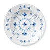 Royal Copenhagen 1017196 Blue Fluted Plain Deep Plate, 9.1 inches