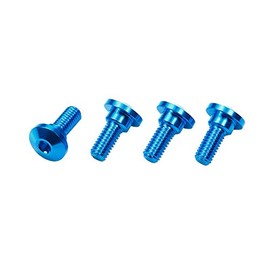 Tamiya Hop-Up Options No.1862 OP.1862 Aluminum Step Screws for Servos, 4 Pieces 54862