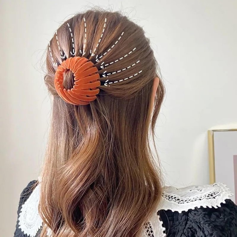 3 Pinzas Mágicas Para El Cabello Con Forma De Nido