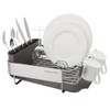 KitchenAid Compact, Space Saving Rust Resistant Dish Rack, with Angled
