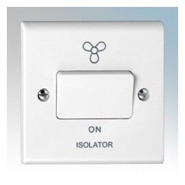 Deta S1247 Fan Isolator Switch (Triple Pole)