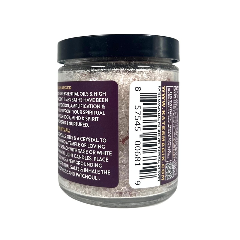 Love & Passion Ritual Bath Salt - Rose + Patchouli