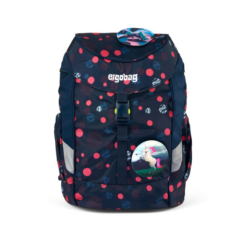 ergobag Mini Ergonomic Children's Backpack, DIN A4, 10 Litres, Phantbärsiewelt