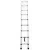 RecPro RV Aluminum Telescoping Ladder | Collapsible Extension Ladder (10.5