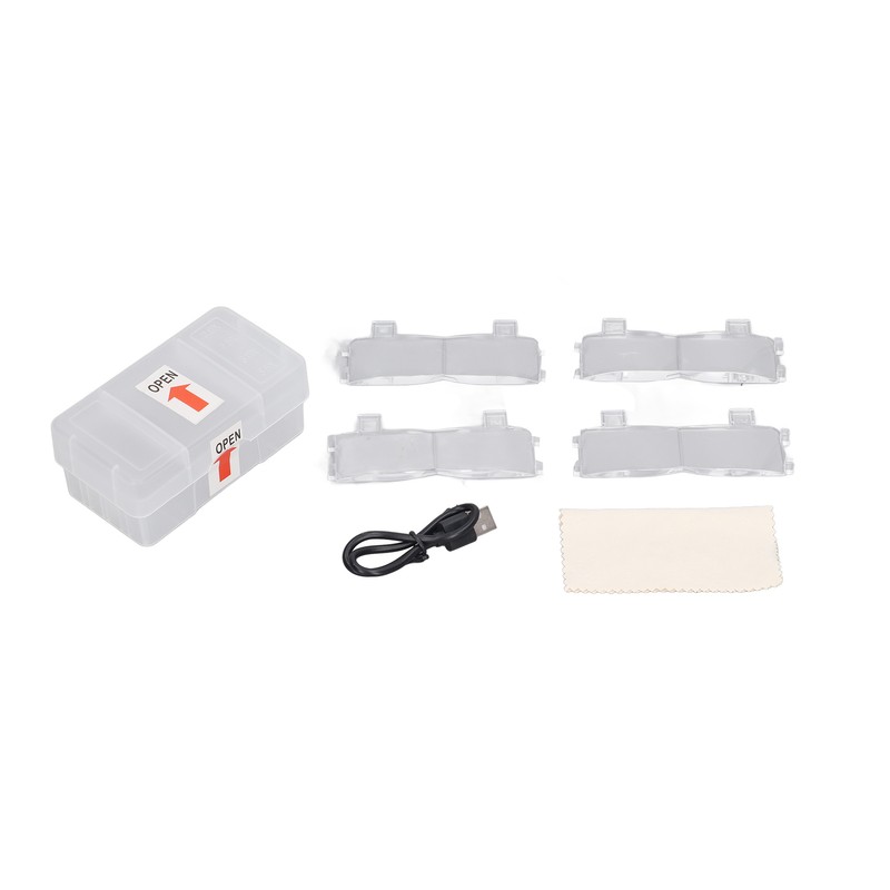 Head Magnifier Rechargeable Magnifying Glasses LED with 4pcs Eyeglass for