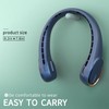 FrSara Neck Fan, Portable Personal Fan Strong Wind, 4000mAh, Air