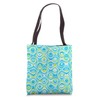 Abstract Ocean Waves Tote Bag