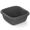 Rotho Daily Basin, Plastic (PP Recycled), Anthracite, 8 L