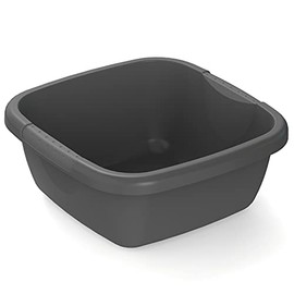 Rotho Daily Basin, Plastic (PP Recycled), Anthracite, 8 L