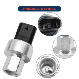 SYudwen 68156982AA A/C Pressure Transducer Switch, Pressure Sensor Compatible with Isuzu Hombre 1996-1998, Oldsmobile Firenza 1987, Chevy Astro 1989-2000, Pontiac Sunbird 1987-1992 etc