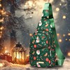 Maxoner Christmas pattern Chest Bag Waist Bag Large Capacity Unisex