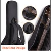 TBACW Bass Guitar Case Gig Bag, 0.4" Thick Padding