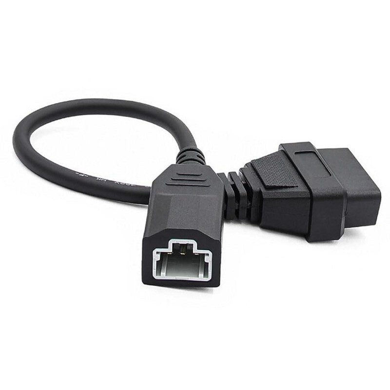 E-Car Connection 3 Pin to 16 pin OBD2 Adapter Cable